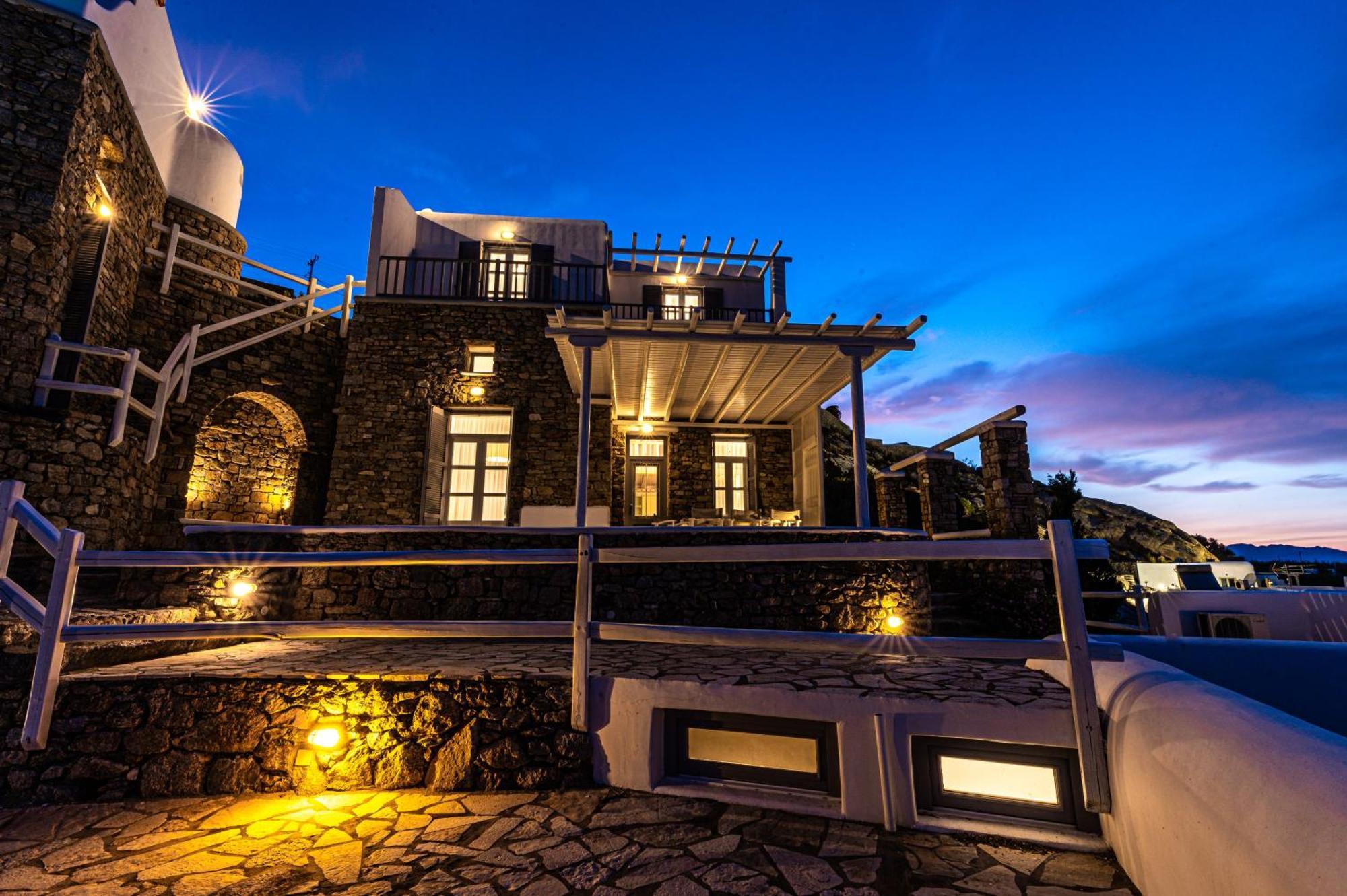 Villa Thelgo Mykonos Psarou  Cameră foto